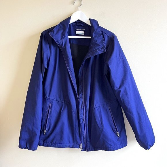 Columbia Omni-Shield Water & Stain Repellant Jacket Purple‎ Womens Sz L Athletic - Picture 1 of 5